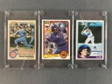 Group of 3 Ryne Sandberg Rookie baseball cards