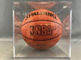 Spalding NBA Charlotte Hornets basketball with signatures
