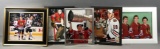 Group of 5 Chicago Blackhawks Photographs
