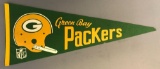 Vintage circa 1950's Green Bay Packers Pennant