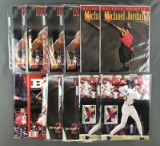 Group of 12 Beckett magazines featuring Michael Jordan, Scottie Pippin