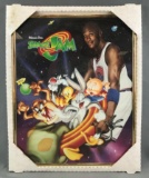 Framed Warner Bros Space Jam poster