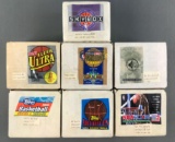 Group of 7 boxes assorted NBA trading cards
