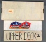 Group of 3 boxes MLB trading cards