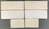 Group of 6 boxes assorted NFL trading cards
