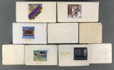Group of 9 boxes assorted NFL trading cards