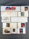 Group of 11 boxes assorted MLB trading cards