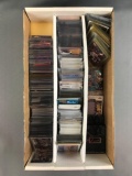 Box of assorted NBA trading cards