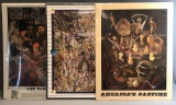 Lot of 3 Baseball Posters