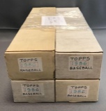Lot of 4 Topps 1986 Baseball Sets
