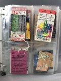 Lot of Ticket Stubs, Mini Pendents and more