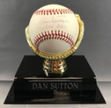 Signed Don Sutton Los Angeles Baseball