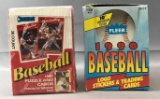 Lot of 2 Factory Sealed 1990 Baseball Sets