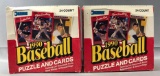 Lot of 2 Donruss Baseball Wax Boxes