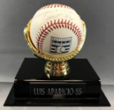 Signed Luis Aparicio Chicago White Sox Baseball