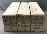 Lot of 6 Topps Baseball Sets