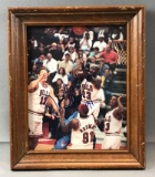 Signed Chicago Bulls Dennis Rodman Photo