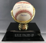 Signed Rollie Fingers Oakland A?s Baseball