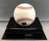 Signed Frank Howard Los Angeles Dodgers Baseball