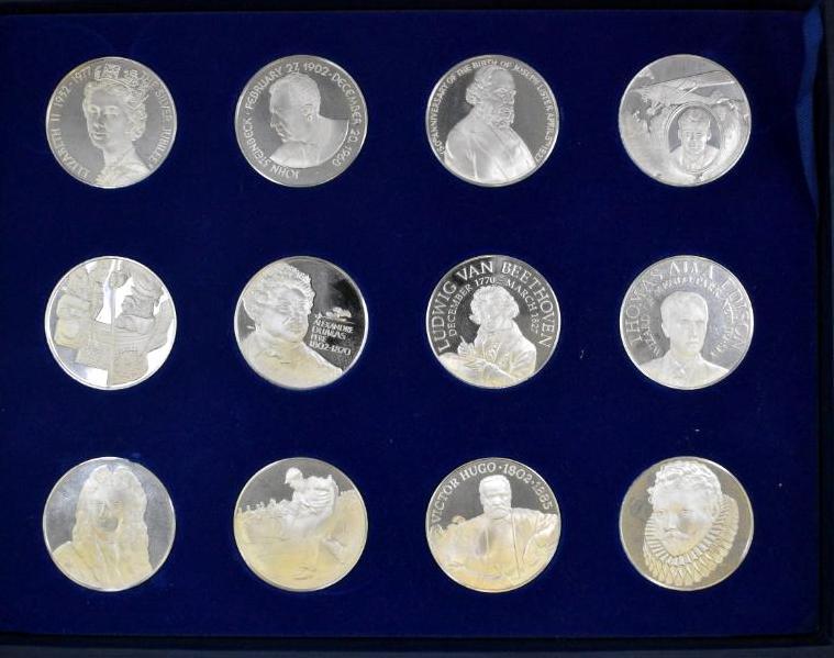 1977 Franklin Mint Sterling Silver Medallic | Proxibid