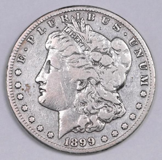 1899 S Morgan Silver Dollar.