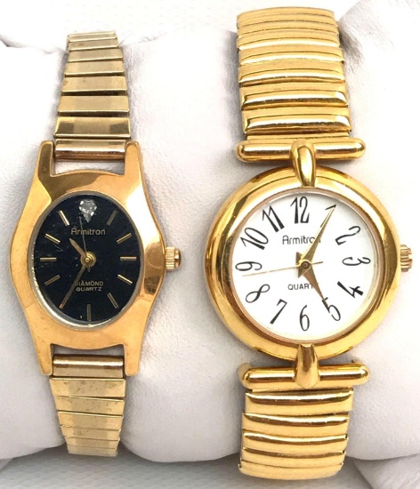 Lot of 2 : Armitron Quartz Wristwatches