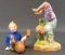 Lot of 2: Vintage Gebruder Heubach Figurines