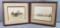 Set of 2: Framed Antique Photographs - 
