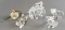 Group of 5: Swarovski Crystal Animals and Ornament