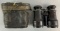 Vintage Military Binoculars in Case