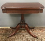 Vintage Folding Top Gaming Table