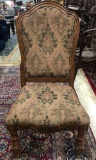 Floral Upholstered Chair