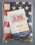Vintage 49 Star American Flags - 