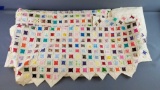 Hand Sewn Quilt and Pieces