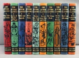 Set of 10 Volumes: The Junior Classics - the Young Folks Shelf of Books