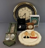 Group of Clocks, Wall Decor + more