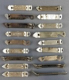 Collection of 18: Vintage Can Tappers/Bottle Openers