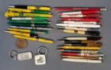 Group of Vintage Pens, Pencils + more