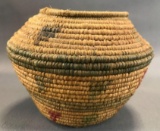 Small Woven Native American Indian-style Basket