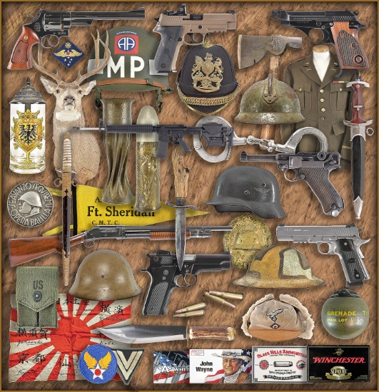 ONLINE ONLY AUCTION -  Firearms Military Hunting