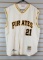 Pittsburgh Pirates Roberto Clemente #21 jersey