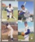 Group of 7 signed Chicago Cubs photographs