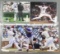 Group of 11 signed Chicago Cubs photographs