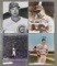 Group of 13 signed Chicago Cubs photographs