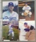 Group of 12 signed Los Angeles Dodgers photographs
