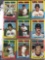 Binder of 1975 Topps Baseball Cards