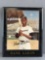 Signed Hank Aaron Atlanta Braves Baseball Photo with Plaque
