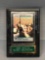 Signed Don Shula Miami Dolphins Football Card in Plaque