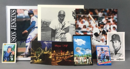 Group of Signed Fields of Dreams Movie Site Photos, Cards and more
