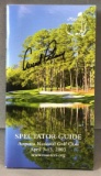 Signed Arnold Palmer 2003 Masters Guide